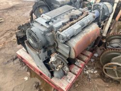 2008 DEUTZ 4 CYLINDER AIR COOLED DIESEL ENGINE D 2011 L 04 TRACTOR DIGGER TRUCK
