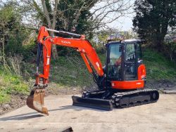 KUBOTA U48-4 MIDI DIGGER 5 TON 2015, *VERY LOW HOURS* 6 7 8 TON, U55-4 - SKU1451