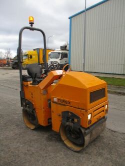 2011 TEREX TV800 VIBRATING ROLLER BOMAG BENFORD 80 RIDE ON 741 HOURS