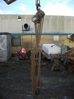 HACKETT 10 TON CHAIN BLOCKS HOIST BLOCK AND TACKLE