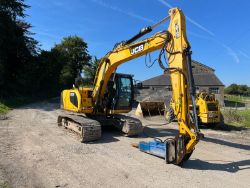 2012 JCB JS145 EXCAVATOR: TRACKED WORKHORSE WITH 2 BUCKETS