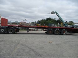 MONTRACON GENUINE FLAT BED TRAILER: READY FOR ACTION