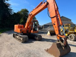 DAEWOO 130-5 SOLAR EXCAVATOR: KEY-START, READY FOR ACTION