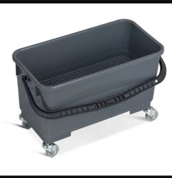 2 X CLEANING COMMERICAL BUSKETS ON WHEELS