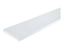 MFC WHITE SHELF 1830 X 300 X 25MM RRP £20