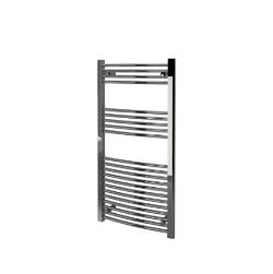 KUDOX CURVED TOWEL RADIATOR - CHROME 600 X 1200 MM RRP £115