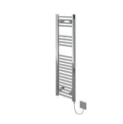 KUDOX FLAT ELECTRIC TOWEL RADIATOR - CHROME 300 X 1100 MM RRP £122