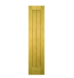 WICKES GENEVA INTERNAL COTTAGE OAK VENEER DOOR 5 PANEL 1981 X 457MM RRP £104