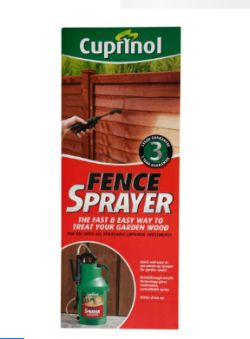 CUPRINOL FENCE SPRAYER RRP £32