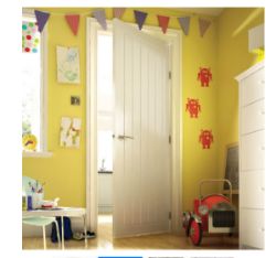 GENEVA COTTAGE MOULDED DOOR 1981X610MM RRP £42