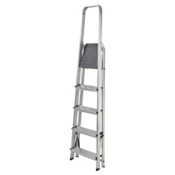 WERNER HIGH HANDRAIL 5 TREAD ALUMINIUM STEPLADDER RRP £64