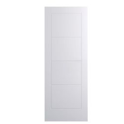 EXETER 4P SQUARE MOULDED DOOR 1981X610MM RRP £47