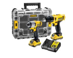 DEWALT DCK211D2T 10.8V XR CORDLESS DRILL AND IMPACT DRIVER TWIN PACK RRP £179
