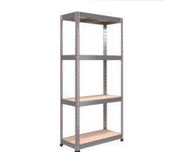 RB BOSS SHELF KIT 4 WOOD SHELVES - 175KG UDL RRP £50