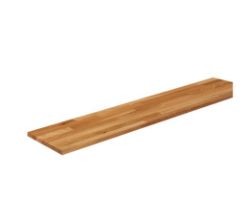 NATURAL OAK SHELF 27 X 230MM X 1800MM RRP £44