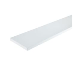 MFC WHITE SHELF 1830 X 300 X 25MM RRP £20