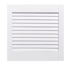 WICKES INTERNAL CLOSED LOUVRE DOOR WHITE PRIMED 457 X 457MM RRP £26
