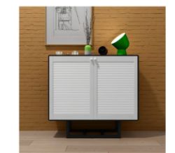 WICKES INTERNAL CLOSED LOUVRE DOOR WHITE PRIMED 610 X 381MM RRP £27