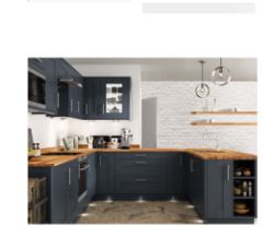 NATURAL OAK SHELF 22 X 300MM X 1200MM RRP £32