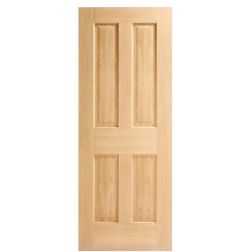 COBHAM 4P OAK VENEER DOOR 1981X610MM RRP £120