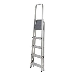 WERNER HIGH HANDRAIL 5 TREAD ALUMINIUM STEPLADDER RRP £64