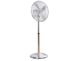 CHROME STAND FAN COL1031WI 16 INCH RRP £50