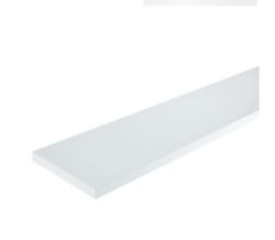 MFC WHITE SHELF 1830 X 400 X 25MM RRP £24