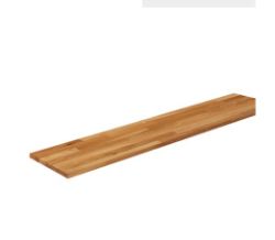 NATURAL OAK SHELF 22 X 300MM X 1800MM RRP £48