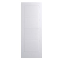 EXETER 4P SQUARE MOULDED DOOR 1981X610MM RRP £47.00