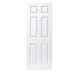 LINCOLN 6P GRAIN MOULDED DOOR 1981X610MM RRP £42