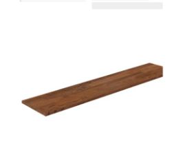 SMOKED BROWN OIL RUSTIC OAK SHELF 22 X 230MM X 1800MM RRP £38