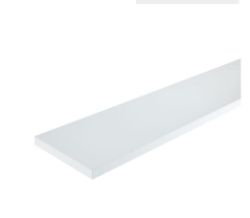 MFC WHITE SHELF 1830 X 230 X 25MM RRP £16