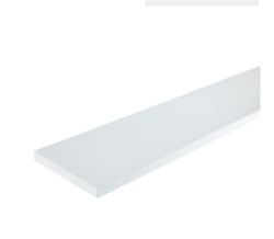 MFC WHITE SHELF 1830 X 300 X 25MM RRP £20