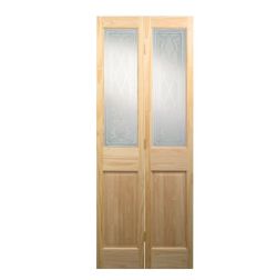 SKIPTON 4P GLZ BIFOLD PINE DR FOR 686MM RRP £130