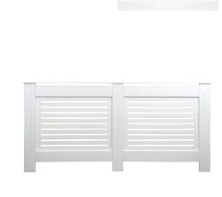 WINTHER BROWNE BELLONA WHITE RADIATOR COVER - LARGE RRP £120