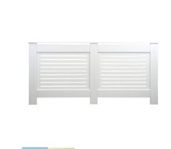 WINTHER BROWNE BELLONA WHITE RADIATOR COVER - LARGE RRP £120