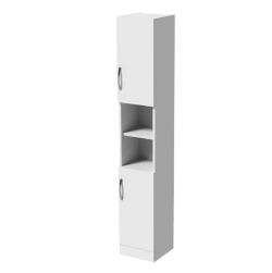 TALL TOWER STORAGE UNIT WHITE GLOSS 300MM RRP £139
