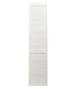 WICKES INTERNAL CLOSED LOUVRE DOOR WHITE PRIMED 1981 X 457MM RRP £74