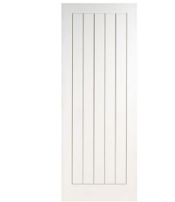 WICKES INTERNAL COTTAGE MOULDED DOOR WHITE PRIMED 5 PANEL 1981 X 838MM RRP £42