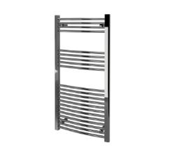 KUDOX CURVED TOWEL RADIATOR - CHROME 600 X 1200 MM RRP £114
