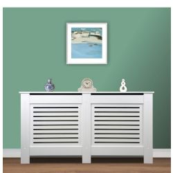 WINTHER BROWNE BELLONA WHITE RADIATOR COVER - MEDIUM RRP £92