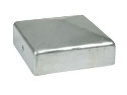 DURAPOST GALVANISED STEEL CAP WITH BRACKET - 75 X 75MM RRP £3