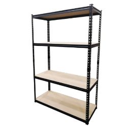 4 TIER MDF STOREAGE SHELF -1220MM WIDTH RRP £69