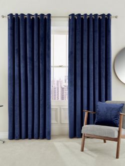 ESCALA LINED CURTAINS 66X90 RRP £ 85
