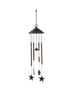 SUN, MOON AND STARS WINDCHIME AND LIGHT RRP £18