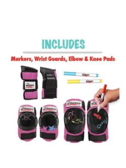 WIPEOUT PROTECTIVE PAD SET - NEON PINK 5 RRP £20