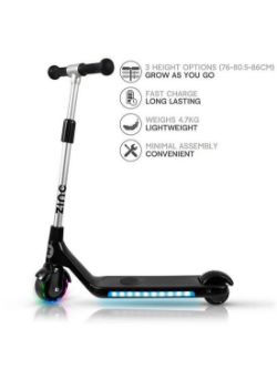 ZINC LIGHT UP ELECTRIC BEAM SCOOTER RRP £140