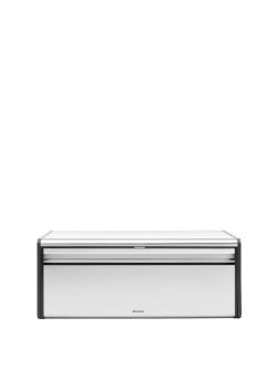 BRABANTIA FALL FRONT BREAD BIN, MATT STE RRP £64