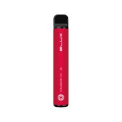 10 X ELUX BAR 600 PUFF DISPOSABLE - 20MG - STRAWBERRY ICE