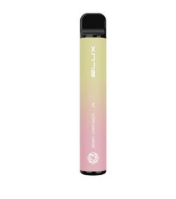 100 X ELUX BAR 600 PUFF DISPOSABLE - 20MG - BERRY LEMONADE